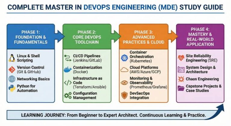 Complete Master in DevOps Engineering (MDE) Study Guide – AiOps School