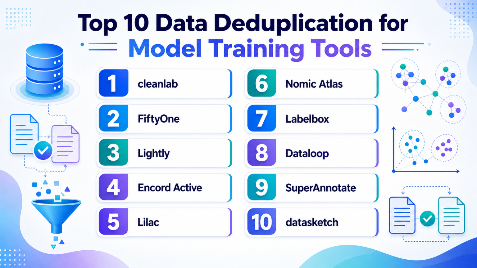 Deduplication Using Topic Modeling Top 10 Data Deduplication for Model Training: Features, Pros, Cons ...