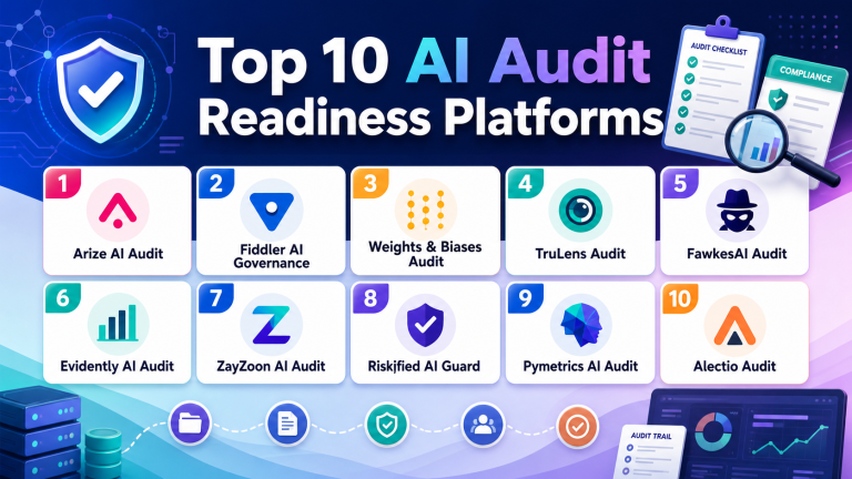 Top 10 AI Audit Readiness Platforms: Features, Pros, Cons & Comparison ...